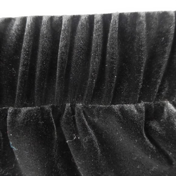 VeLVeT Rachel Zoe Palazzo Pants Black Pockets Elastic Wide Leg Stretchy High L - Picture 7 of 9